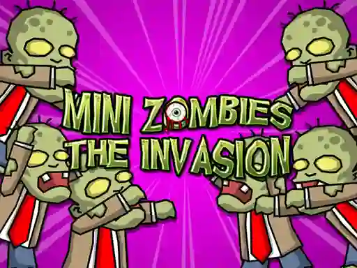 שפּיל Mini Zombie The Invasion אָנליין