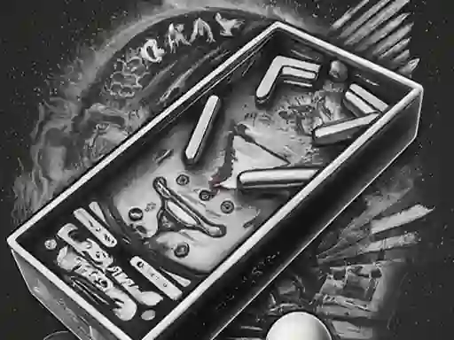 שפּיל Pinball Black N White אָנליין