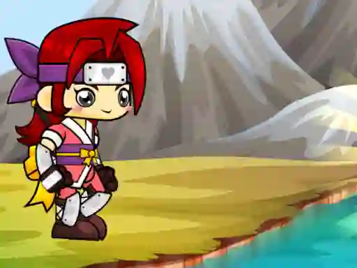 שפּיל Samurai run אָנליין
