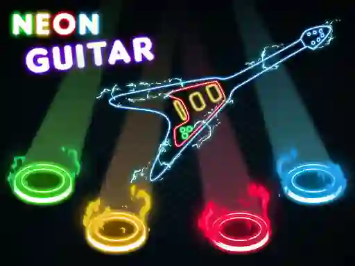 שפּיל Neon Guitar אָנליין