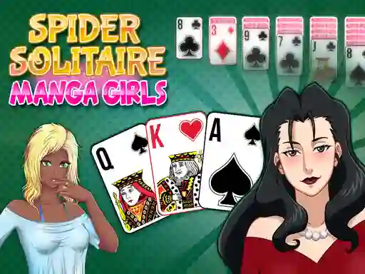 שפּיל Spider Solitaire Manga Girls אָנליין