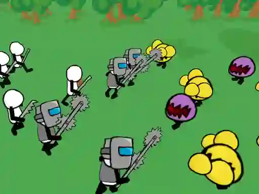 שפּיל Stickman Gun Battle Simulator אָנליין