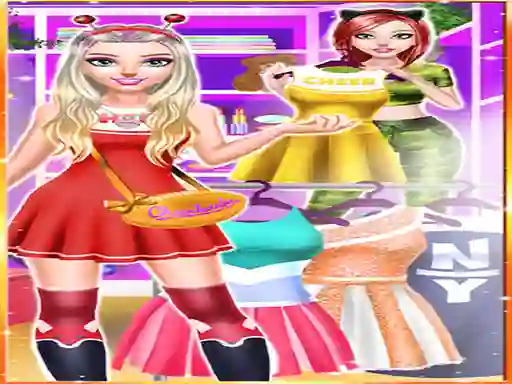 שפּיל Cheerleader Magazine Girls Dress Up אָנליין