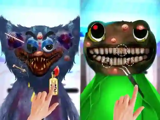 שפּיל Huggy ASMR Monster Makeover אָנליין