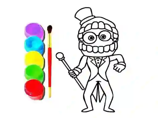 שפּיל Digital Circus Click and Paint אָנליין
