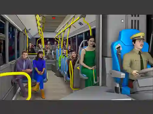 שפּיל Coach Bus Simulator: City Bus Sim אָנליין