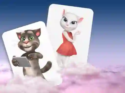 שפּיל My Talking Tom Memory Card Match אָנליין