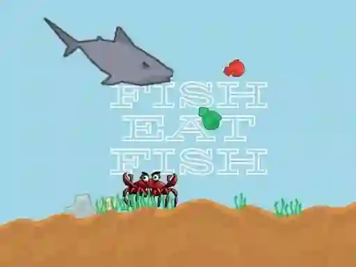 שפּיל Fish eat fish 2 player אָנליין