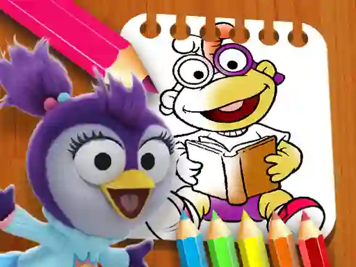 שפּיל Muppet Babies Coloring Book אָנליין