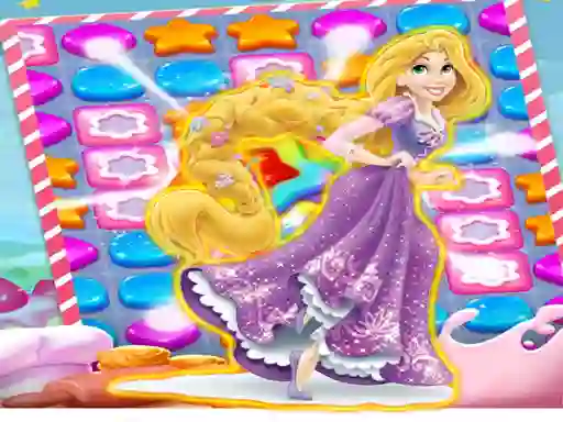 שפּיל Princess Rapunzel Match3 אָנליין