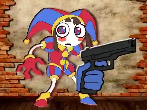 שפּיל Pomni Maze Shooter אָנליין