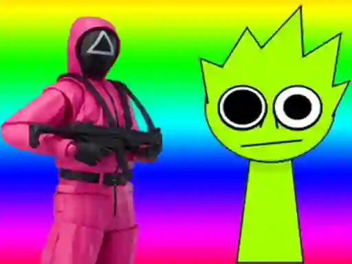 שפּיל Squid Sprunki Shooter Game 2 אָנליין