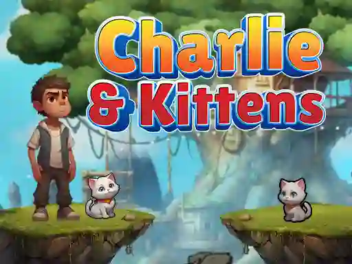 שפּיל Charlie & Kittens אָנליין
