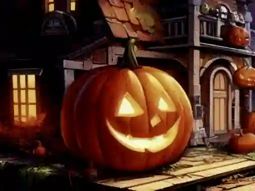 שפּיל Halloweem Pumpkin Adventure אָנליין