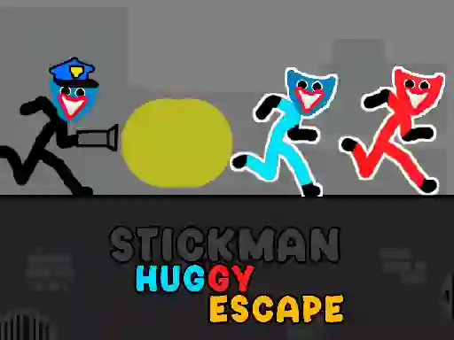 שפּיל Stickman Huggy Escape אָנליין