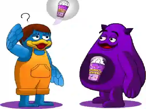 שפּיל Grimace Monster Dop Story אָנליין