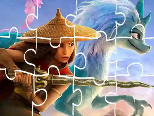 שפּיל Raya And The Last Dragon Jigsaw אָנליין