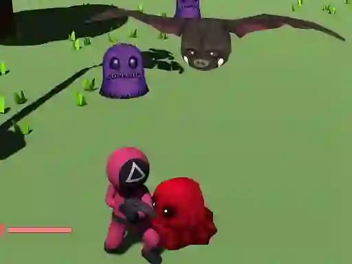 שפּיל Squid Warrior Adventure אָנליין