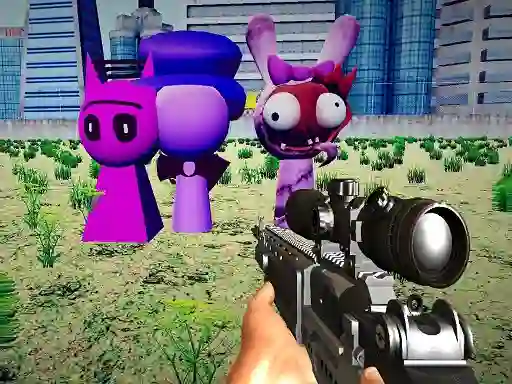 שפּיל Sprunki Sniper Squid Game אָנליין