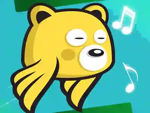 שפּיל Jumping Flappy Bear אָנליין