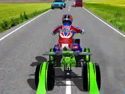 שפּיל Quad ATV Traffic Racer אָנליין