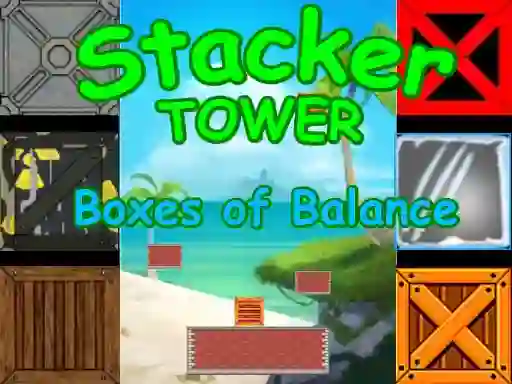 שפּיל Stacker Tower Boxes of Balance אָנליין