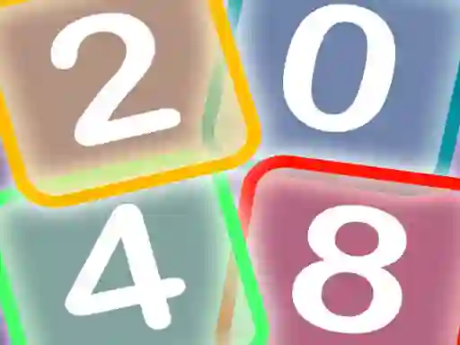 שפּיל Neon Game 2048 אָנליין