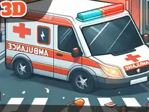 שפּיל Ambulance Driver 3D אָנליין