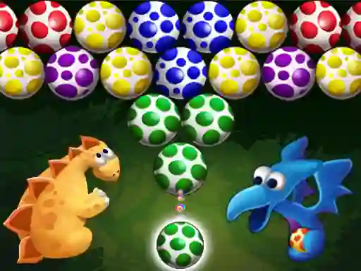 שפּיל Dino Eggs Bubble Shooter אָנליין