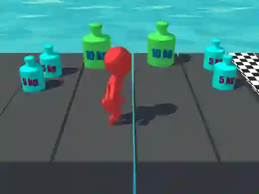 שפּיל Weight Puzzle 3D אָנליין