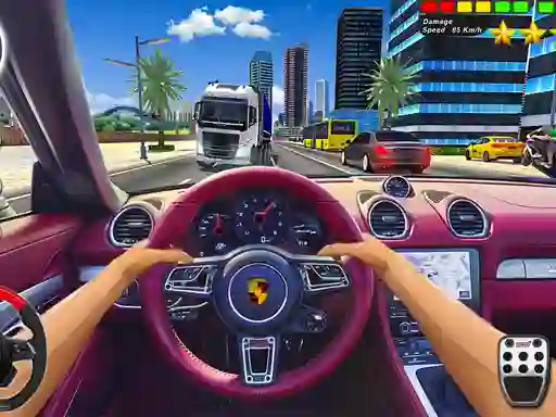 שפּיל City Traffic Racer: Extreme Driving Simulator אָנליין