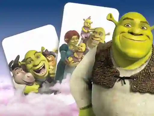 שפּיל Shrek Memory Card Match אָנליין