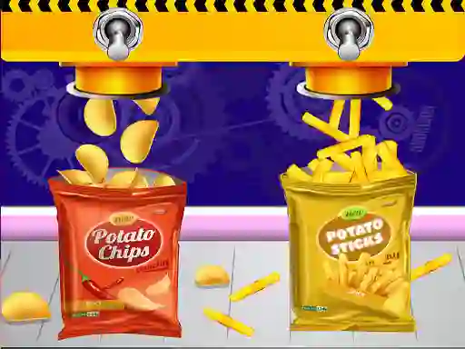 שפּיל Potato Chips making אָנליין