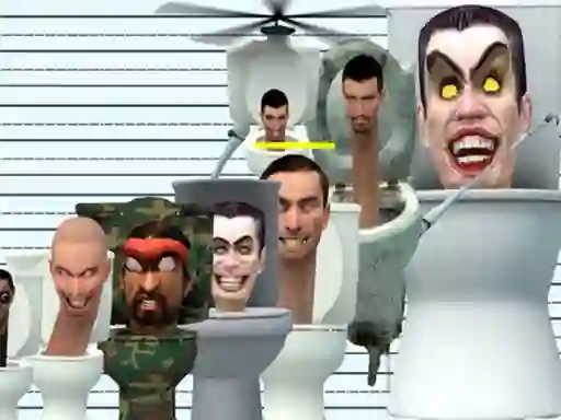 שפּיל Skibidi Toilet Five Difference אָנליין