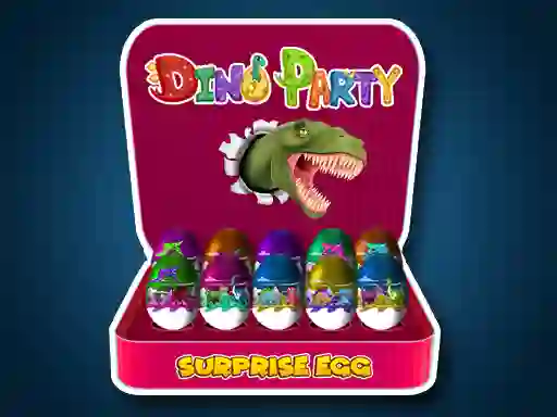 שפּיל Surprise Egg: Dino Party אָנליין