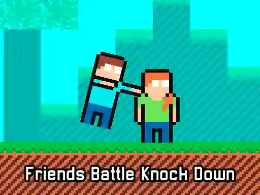 שפּיל Friends Battle Knock Down אָנליין