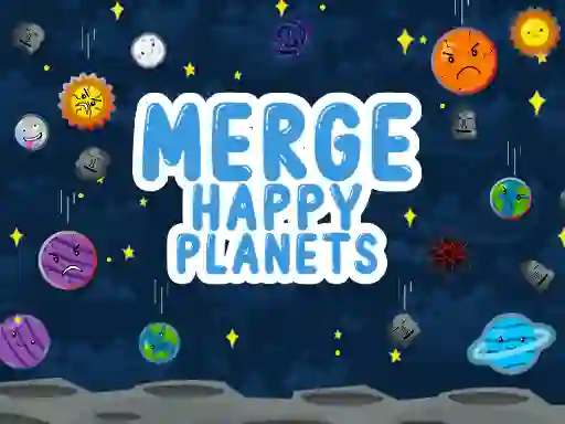 שפּיל Merge Happy Planets אָנליין