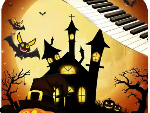 שפּיל Halloween Piano Tiles אָנליין