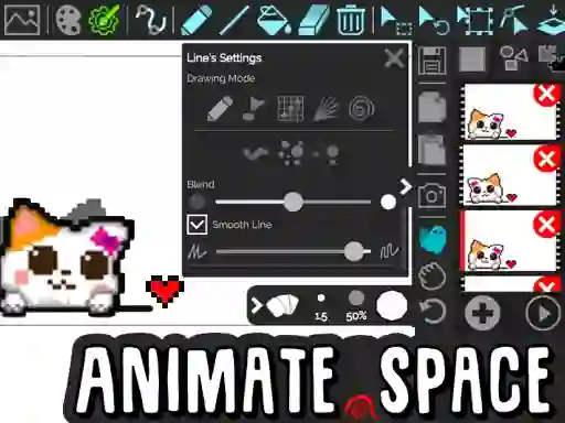 שפּיל Animate Space אָנליין