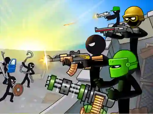 שפּיל Stick Defenders אָנליין