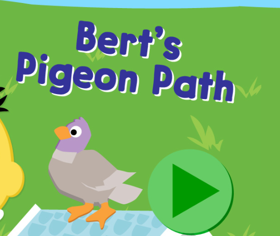 שפּיל Bert's Pigeon Path :טירטס ימַאסעס 123  אָנליין