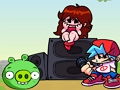 שפּיל Angry Birds ןופ Funkin 'vs PIG טכַאנ גאטיירפ  אָנליין