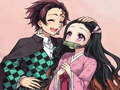 שפּיל Nezuko Jigsaw Puzzle ליּפש  אָנליין