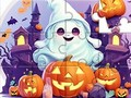 שפּיל Jigsaw Puzzle: Halloween Cute Ghost ליּפש ַיירֿפ ןיילנָא ליּפש  אָנליין