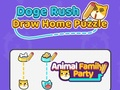 שפּיל Doge Rush: Draw Home Puzzle  אָנליין