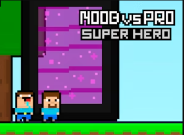 שפּיל Noob vs pro super Hero אָנליין