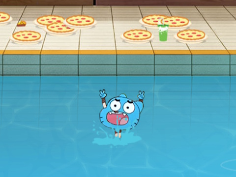 שפּיל Gumball Pool Party ןופ טלעוו גניזיימַא יד  אָנליין