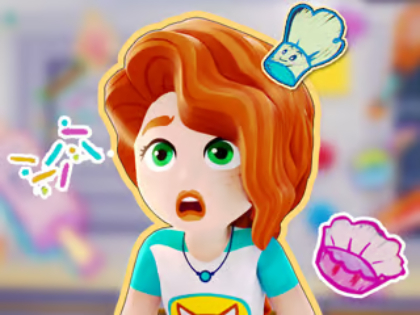 שפּיל Jigsaw Puzzle: LEGO Friends Kitchen Пазл: Лего кухня с друзьями  אָנליין