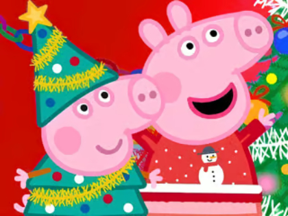 שפּיל Jigsaw Puzzle: Peppa Pig Christmas Preparation ליּפש ַיירֿפ ןיילנָא  אָנליין