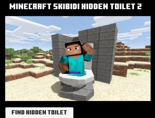 שפּיל Minicraft Skibidi 2 טעזָאלק ןגרָאברַאפ  אָנליין